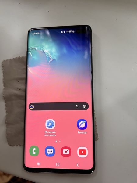 Знахідка Trofey: Galaxy S10 Plus 128 ГБ б/у за 4 500 грн — на 1 499 грн (−25%) нижче ринку. Заводське, 24.09 17:11.