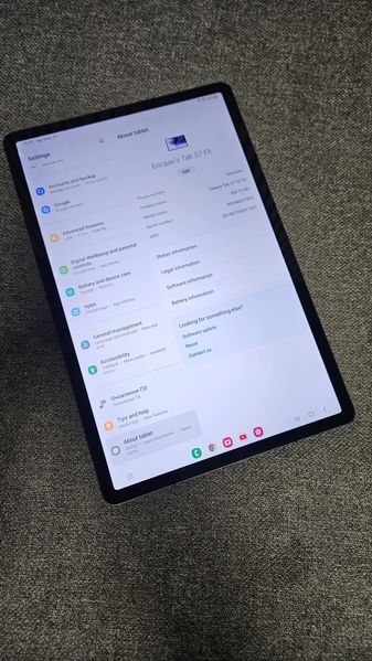 Знахідка Trofey: Samsung Galaxy Tab S7 FE 64 ГБ б/у за 7 200 грн — на 2 400 грн (−25%) нижче ринку. Кам’янське, 28.09 15:33.