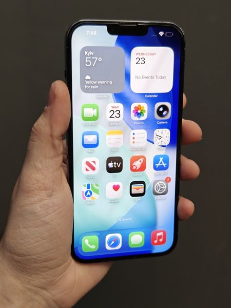 Знахідка Trofey: iPhone 13 Pro Max 256 ГБ б/у за 17 000 грн — на 3 000 грн (−15%) нижче ринку. Полтава, 24.09 13:39.