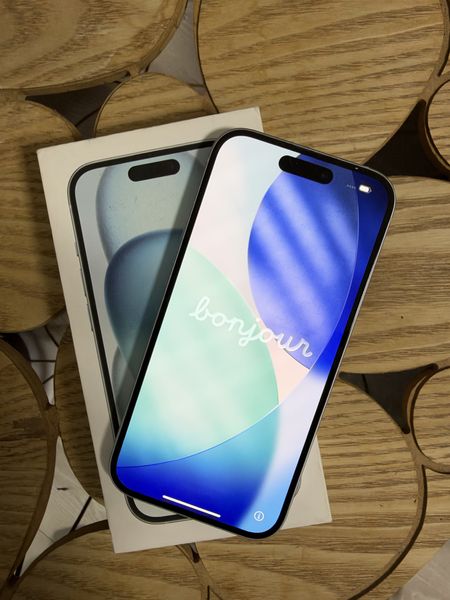 Знахідка Trofey: iPhone 15 128 ГБ б/у за 16 000 грн — на 4 000 грн (−17%) нижче ринку. Київ, 28.09 15:54.