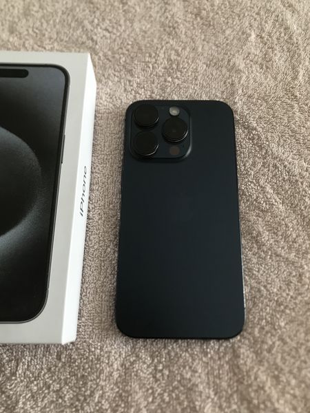 Знахідка Trofey: iPhone 15 Pro 256 ГБ б/у за 24 000 грн — на 5 250 грн (−18%) нижче ринку. Київ, 26.09 12:49.