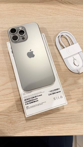 Знахідка Trofey: iPhone 15 Pro Max 256 ГБ б/у за 25 500 грн — на 5 500 грн (−18%) нижче ринку. Васильків, 28.09 09:00.