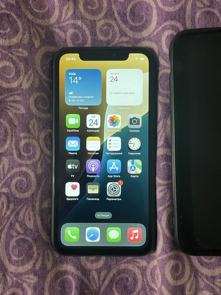 Знахідка Trofey: iPhone XR 64 ГБ б/у за 3 500 грн — на 1 000 грн (−22%) нижче ринку. Кривий Ріг, 24.09 17:00.